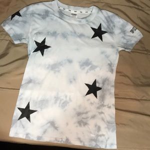 2 Victoria Secret Pink graphic tees size small